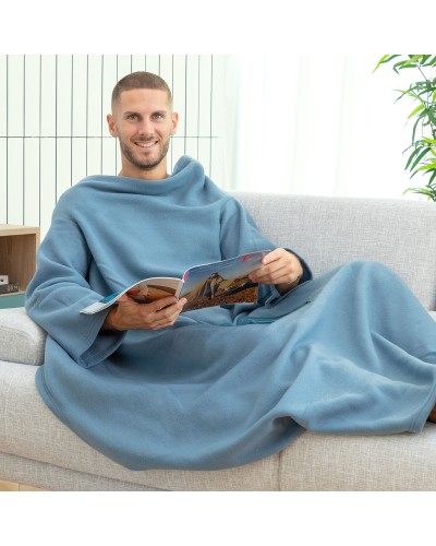 Enkele Mouwdeken met Centrale Zak Faboulazy InnovaGoods