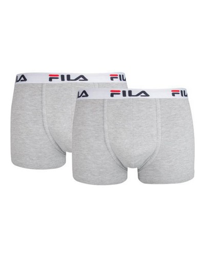 Fila Boxer Uomo Sportswear Grigio - Cotone Elasticizzato Comfort
