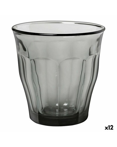 Set de Vasos Duralex Picardie Gris 6 Piezas 250 ml (12 Unidades)