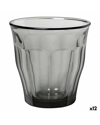 Set de Verres Duralex Picardie Gris 4 Pièces 310 ml (12 Unités)