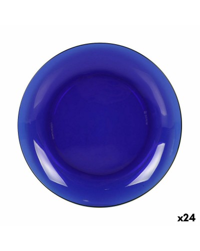Plato Llano Duralex Lys Azul Ø 23 cm (24 Unidades)