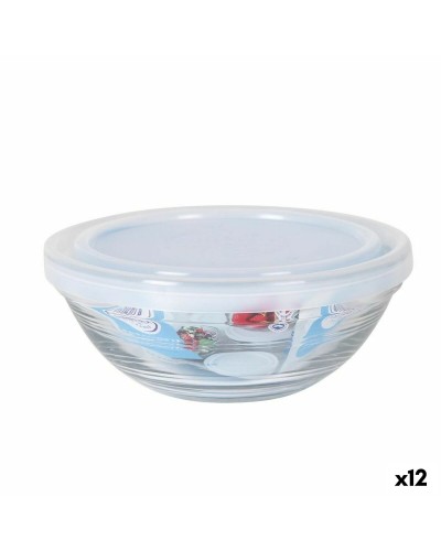 Panier-repas rond avec couvercle Duralex FreshBox 310 ml (12 Unités)  