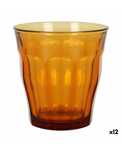 Set de Vasos Duralex Picardie Ambar 4 Piezas 310 ml (12 Unidades)
