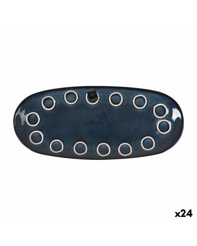 Servingsfat La Mediterránea Macarella blue Avlång 29 x 13,5 x 2,4 cm (24 antal)