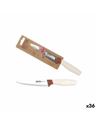 Coltello da Cucina Quttin Terra 13 cm (36 Unità)
