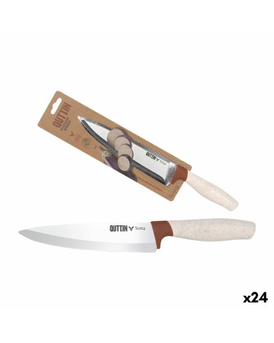 Coltello da Cucina Quttin Terra 20 cm (24 Unità)
