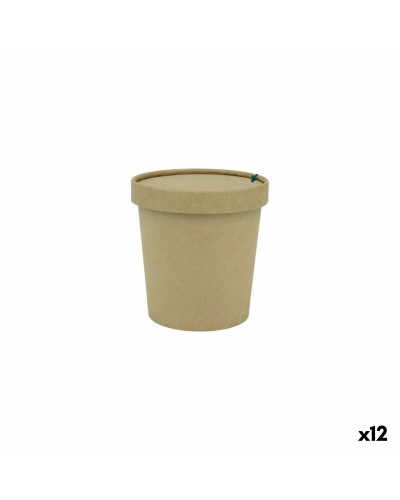 Plate set Algon 800 ml 4 Pieces (12 Units)