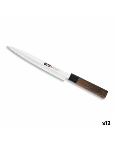 Kökskniv Quttin YANAGIBA Takamura Brun Silvrig 20 cm (12 antal)