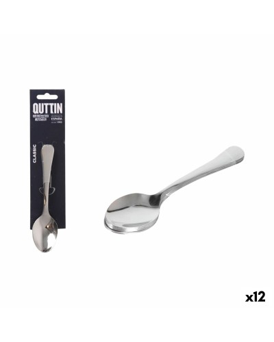 Cuillère à dessert Quttin Classic 6 Pièces (12 Unités)