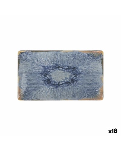 Serving Platter La Mediterránea Aelia Rectangular 25,3 x 15 x 2 cm (18 Units)