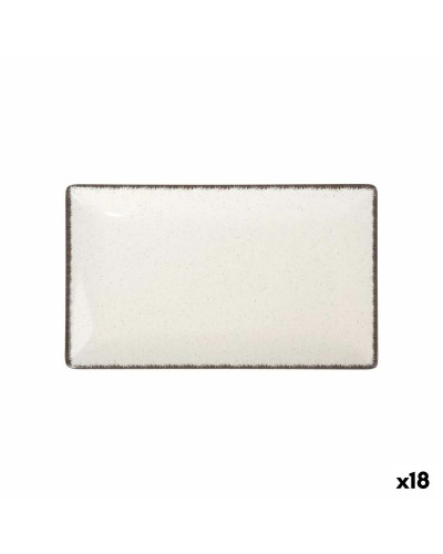 Fuente de Cocina La Mediterránea Anllo Rectangular 25,3 x 15 x 2 cm (18 Unidades)