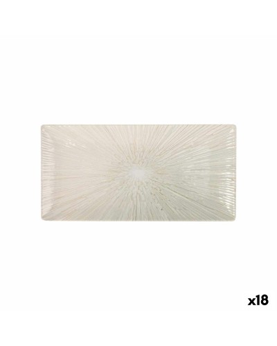 Serving Platter La Mediterránea Anya Rectangular 30 x 15 x 2 cm (18 Units)