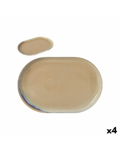 Serveerschaal La Mediterránea Cies Ovalen 30 x 20 x 2,5 cm (4 Stuks)
