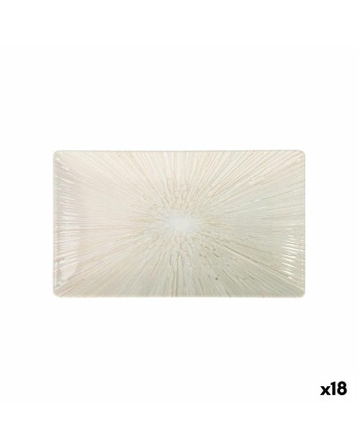 Plat à Gratin La Mediterránea Anya Rectangulaire 25,3 x 15 x 2 cm (18 Unités)