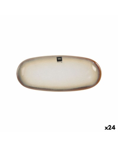 Fuente de Cocina La Mediterránea Fustam Ovalado 29,5 x 12,7 x 2,4 cm (24 Unidades)