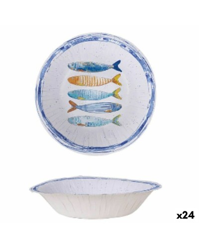 Plate set Inde 450 ml 6 Pieces (24 Units)