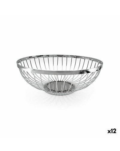 Brödkorg My Bar Silvrig Metall 25,5 x 9,5 cm (12 antal)