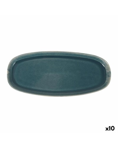 Plat à Gratin La Mediterránea Ocean blue 33,4 x 14,8 x 2,5 cm (10 Unités)