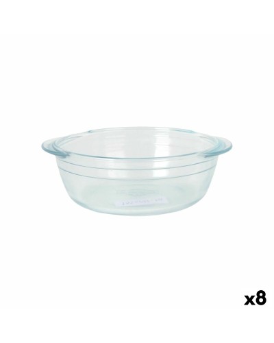 Serving Platter Quttin Quttin Glass 1 L 20 cm (8 Units)