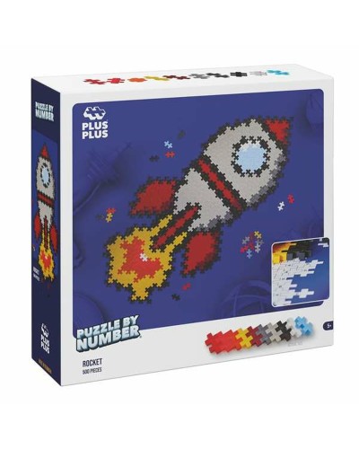 Puzzle Lúdilo Plus Plus Rocket 500 Pezzi
