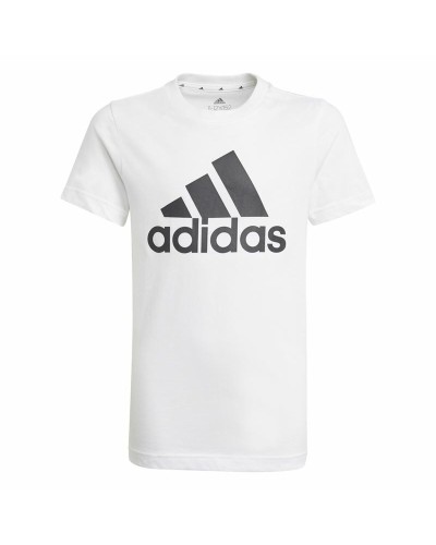 Adidas Essentials Men's White T-Shirt - Short Sleeve Cotton Sport

