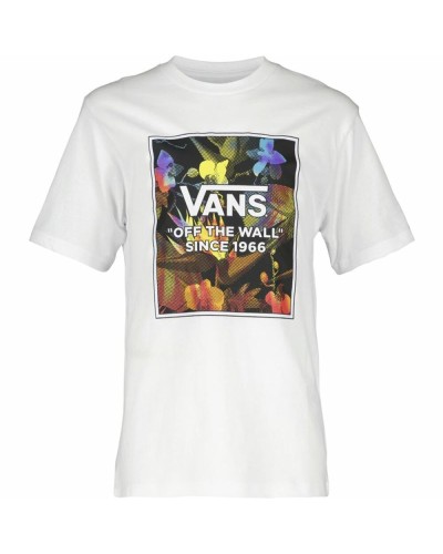 Vans T-Shirt Kinder Flowers Weiß - Kurzärmlig Skate

