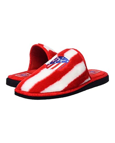 Atlético Madrid Pantofole Bambino Andinas 799-20: Calde & Comode - Rosso/Bianco
