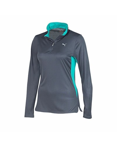 Puma Women's Long Sleeve T-Shirt Grey - Sport & Casual
