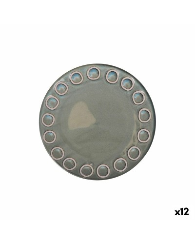 Assiette plate La Mediterránea Almudena Gris (12 Unités)