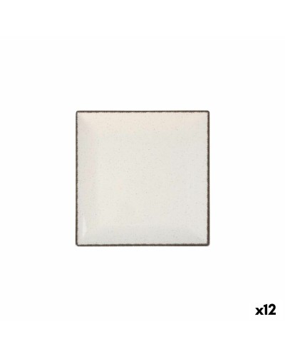 Dessertbord La Mediterránea Anllo 18 x 18 x 2 cm (12 Stuks)