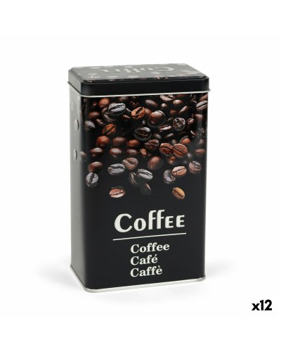 Barattolo in Metallo Quttin COFFEE (12 Unità)