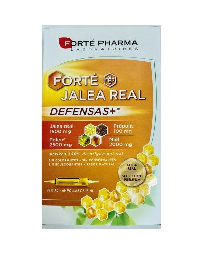 Koninginnengelei Forté Pharma Defensas+ 20 Stuks