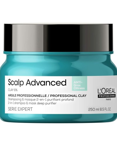 Shampoo L'Oreal Professionnel Paris Scalp Advanced Maske 2-in-1 250 ml