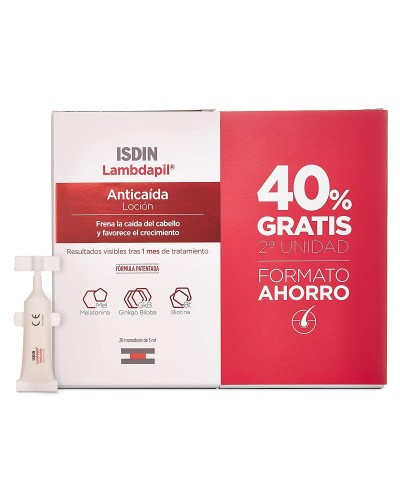 Anti-Haarverlies Kuur Isdin Lambdapil Enkele Dosis 40 Stuks