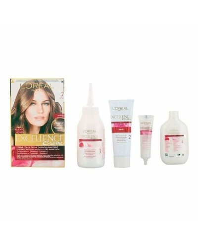Permanente Kleur Excellence L'Oreal Make Up Excellence Nº 9.0-rubio muy claro Nº 8.0-rubio claro 192 ml