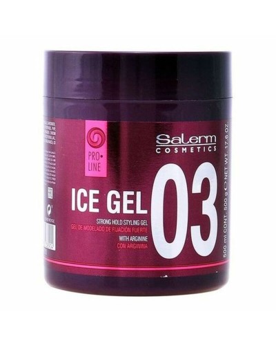 Gel Fissante Forte Ice Salerm Ice Gel (500 ml)