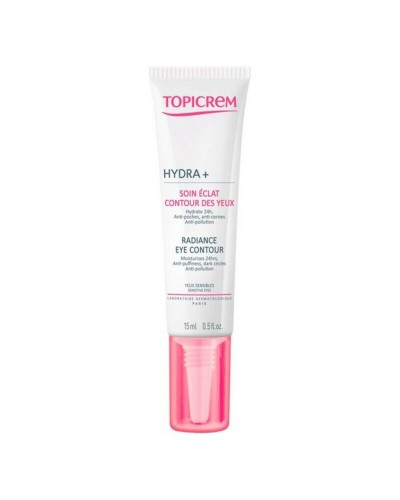 Crema para Contorno de Ojos Hydra+ Topicrem (15 ml)