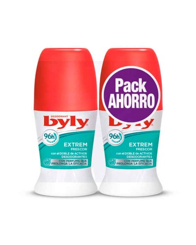 Déodorant Roll-On Extrem Frescor Byly (50 ml) (2 x 50 ml)