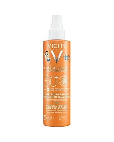 Protector Solar para Niños en Spray Vichy Capital Soleil 200 ml SPF 50+