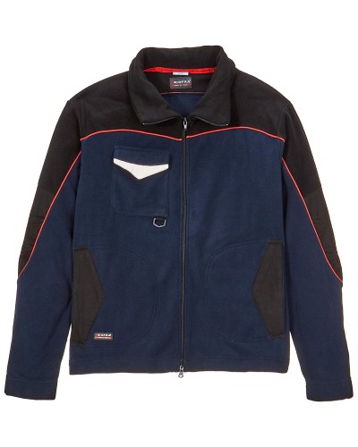 Cofra Rider: Marineblaue Arbeitsjacke, wasserdicht und atmungsaktiv
