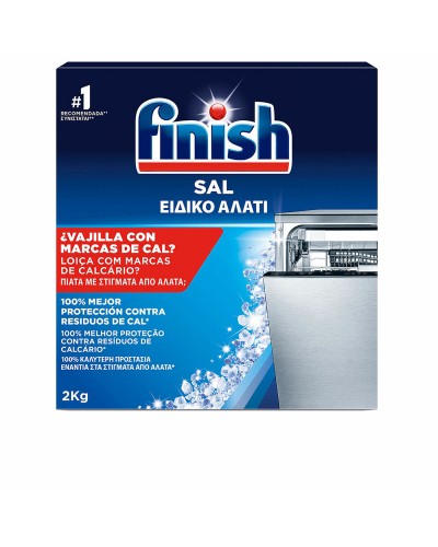 Sal para Lavavajillas Finish Finish 2 Kg