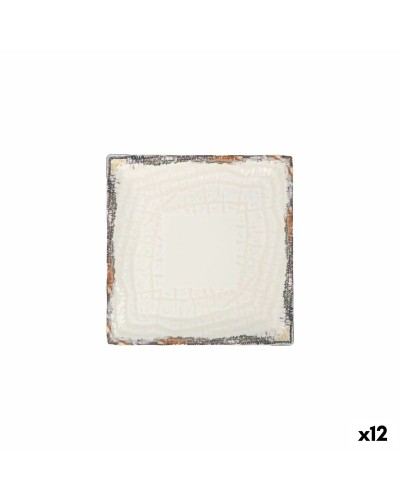 Dessertteller La Mediterránea Albus 18 x 18 x 2 cm (12 Stück)