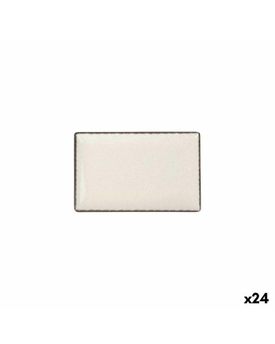 Fuente de Cocina La Mediterránea Anllo Rectangular 20 x 13 x 2 cm (24 Unidades)