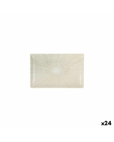 Serving Platter La Mediterránea Anya Rectangular 20 x 13 x 2 cm (24 Units)