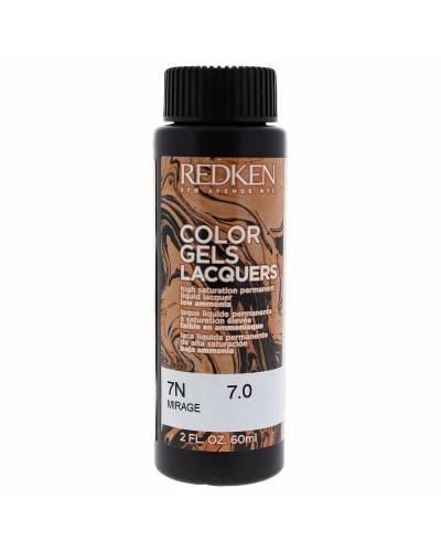 Dauerhafte Coloration Redken Color Gel Lacquers 7N-mirage (3 x 60 ml)