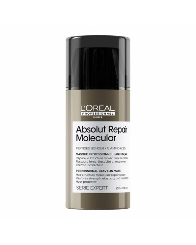 Mascarilla Capilar sin aclarado L'Oreal Professionnel Paris Absolut Repair Molecular Complejo Reparador 100 ml