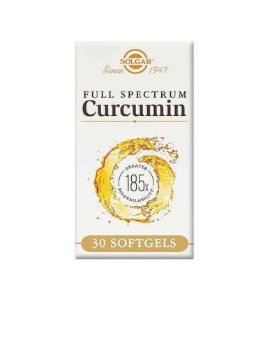 Full Spectrum Gurkmeja 185x Solgar (30 uds)