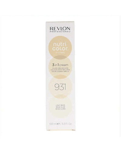 Pysyvä värivoide Revlon Nutri Color 3-in-1 931 - Light Beige (100 ml)
