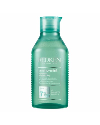 Puhdistava shampoo Redken Amino-Mint Rasvaiset hiukset (300 ml)