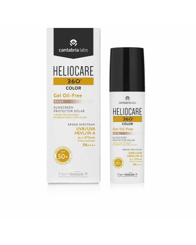 Solskydd med färg Heliocare Color Solbränna Beige 50 ml